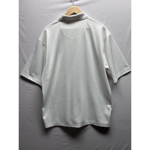 Pinehurst No.2 Putterboy Polo Shirt Men XL Solid White Performance Short Sleeve - Picture 6 of 6